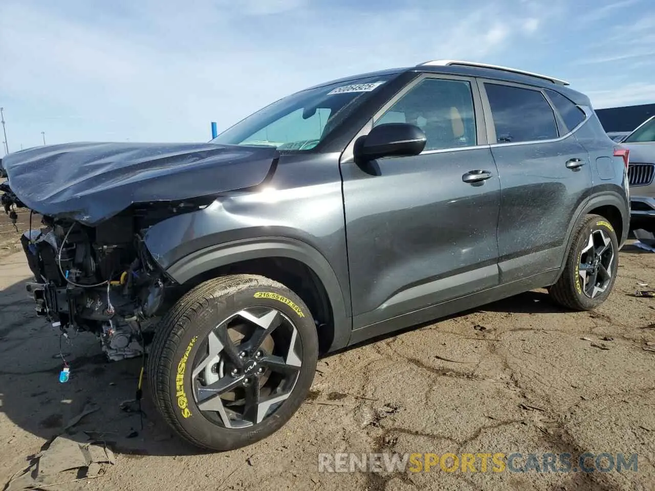 1 Photograph of a damaged car KNDERCAA2S7711925 KIA SELTOS 2025