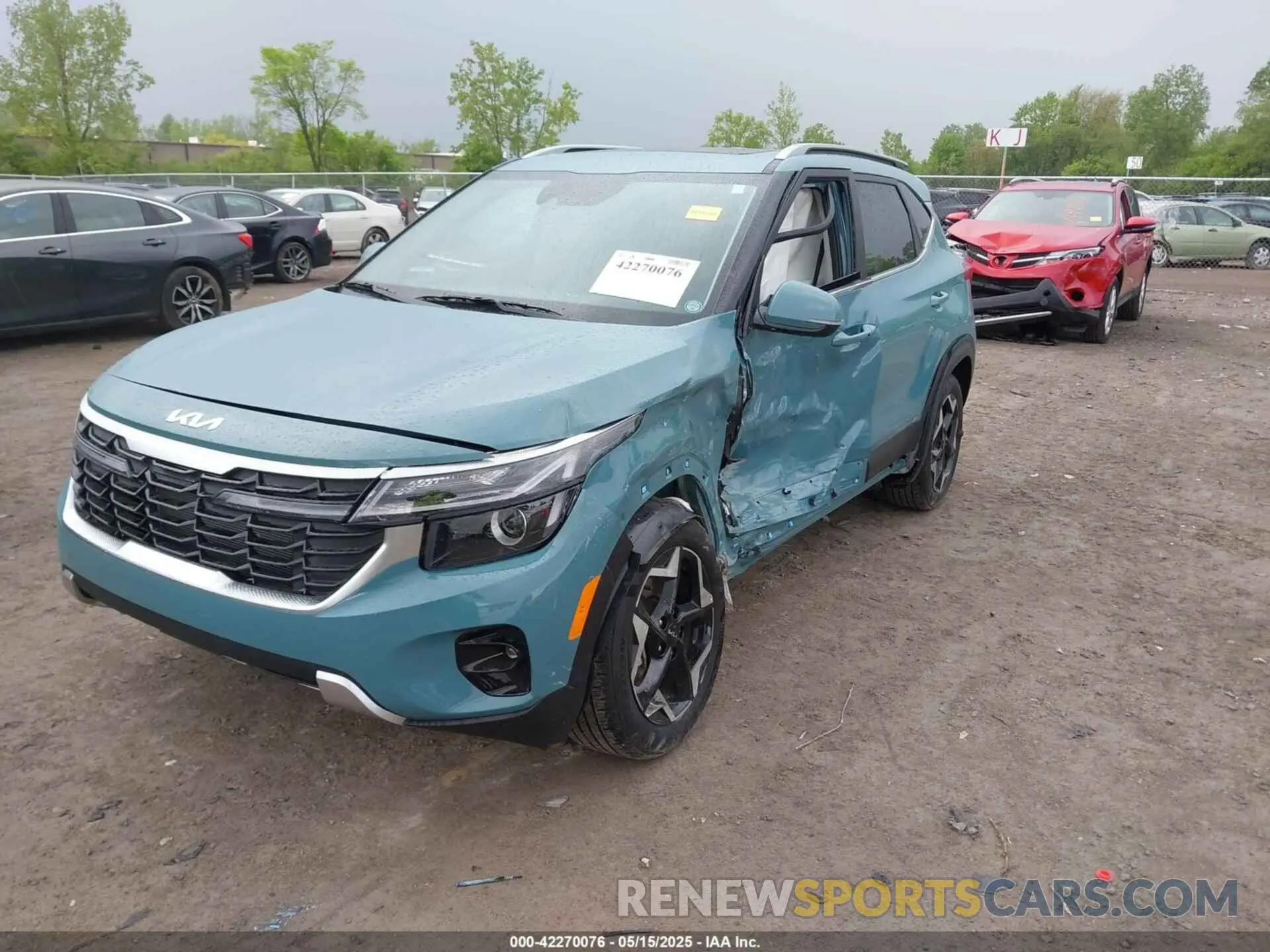 2 Photograph of a damaged car KNDERCAA4S7675493 KIA SELTOS 2025