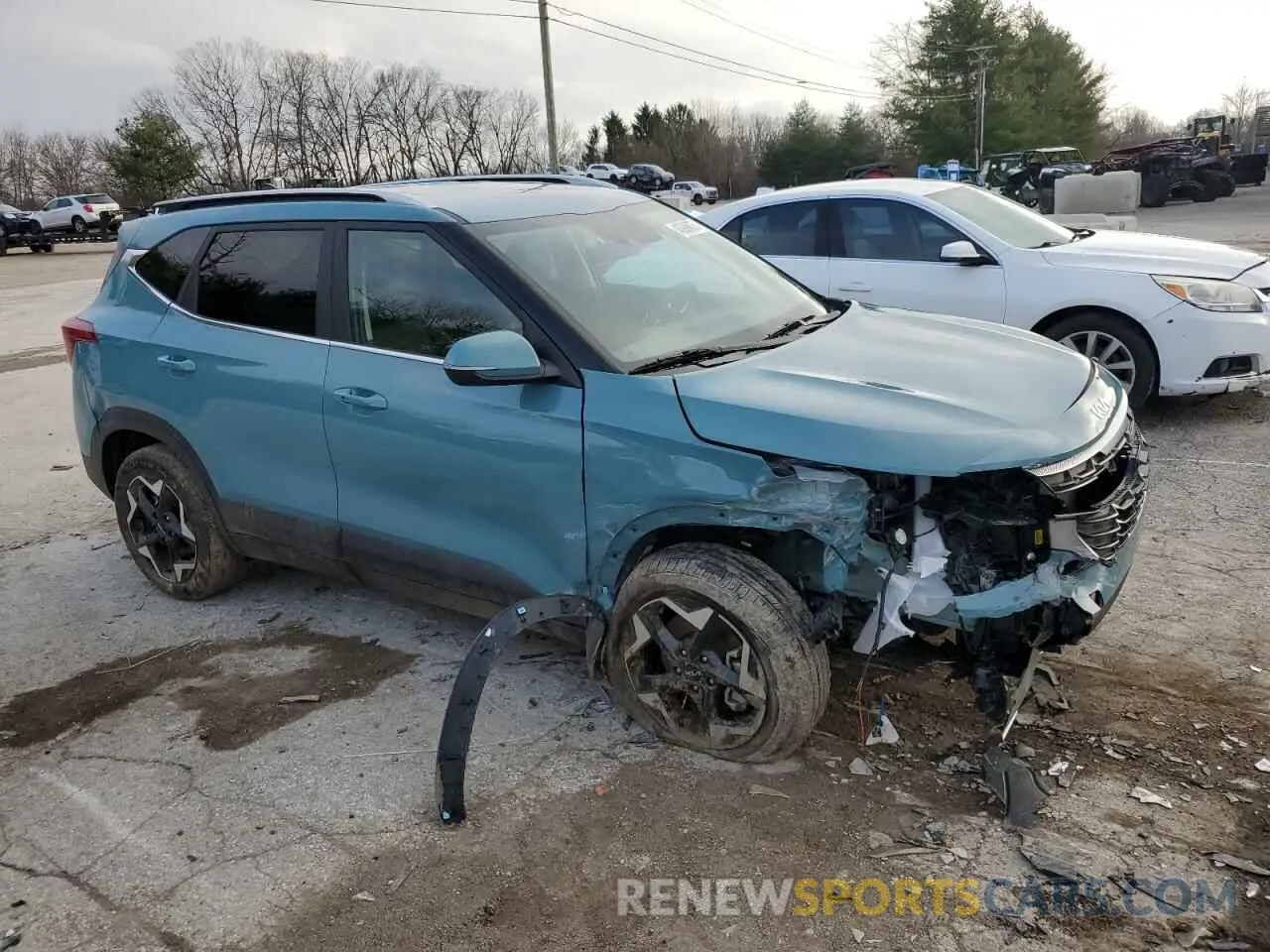 4 Photograph of a damaged car KNDERCAAXS7674526 KIA SELTOS 2025