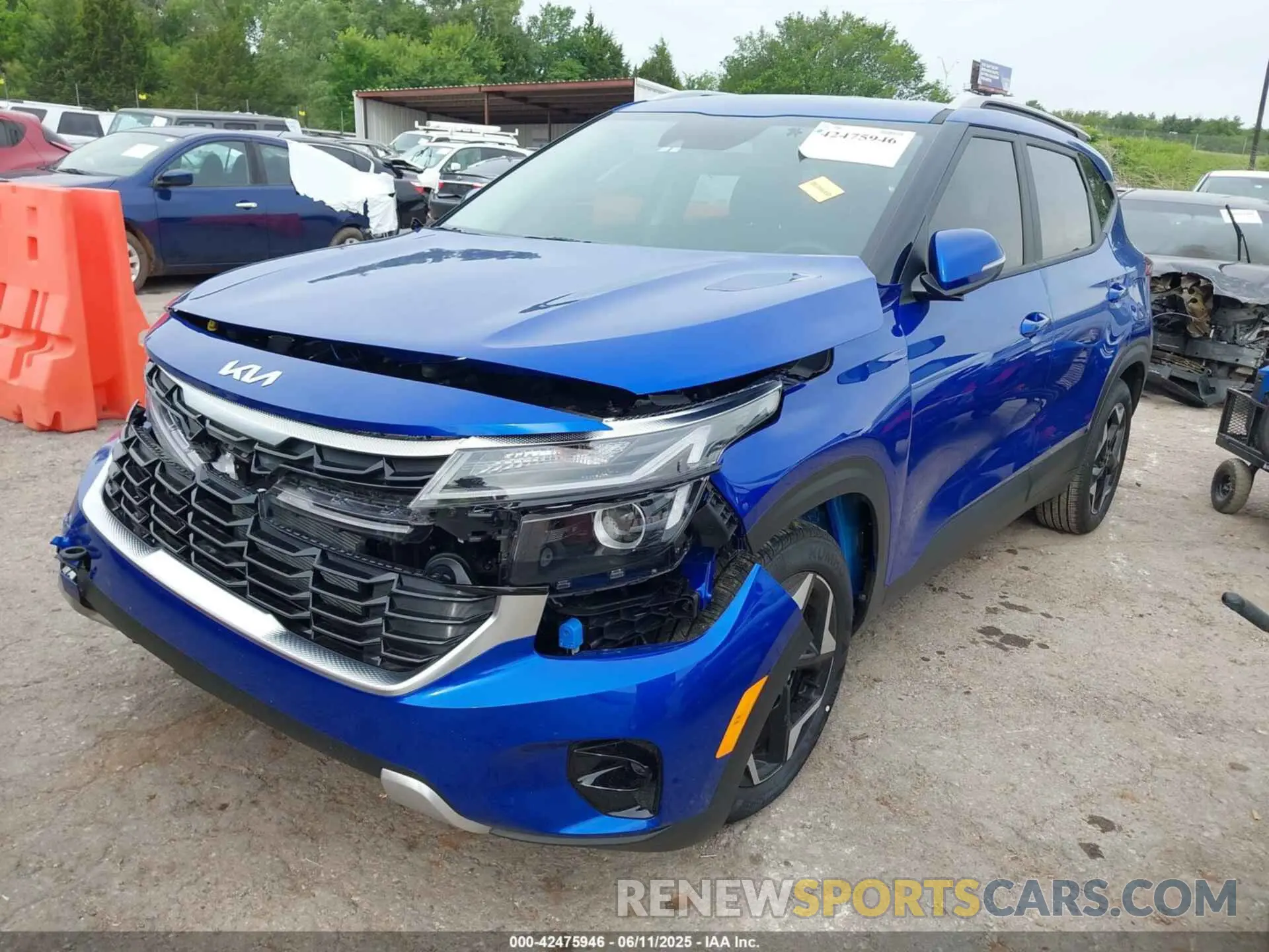 2 Photograph of a damaged car KNDEU2AA6S7781310 KIA SELTOS 2025