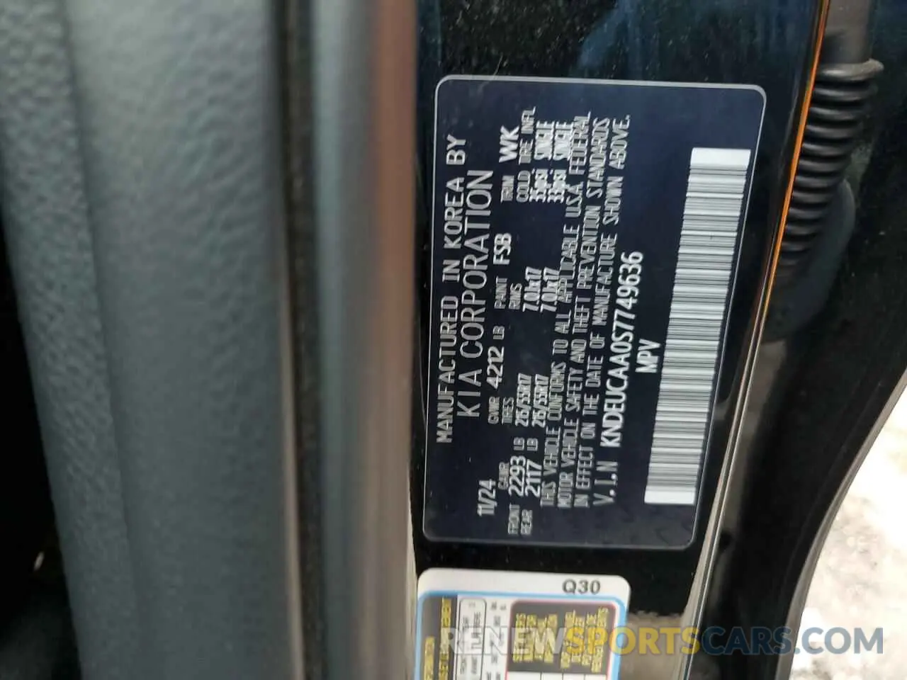 14 Photograph of a damaged car KNDEUCAA0S7749636 KIA SELTOS 2025