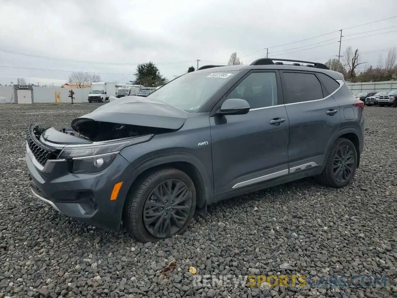 1 Photograph of a damaged car KNDEUCA24P7347845 KIA SELTOS NIG 2023