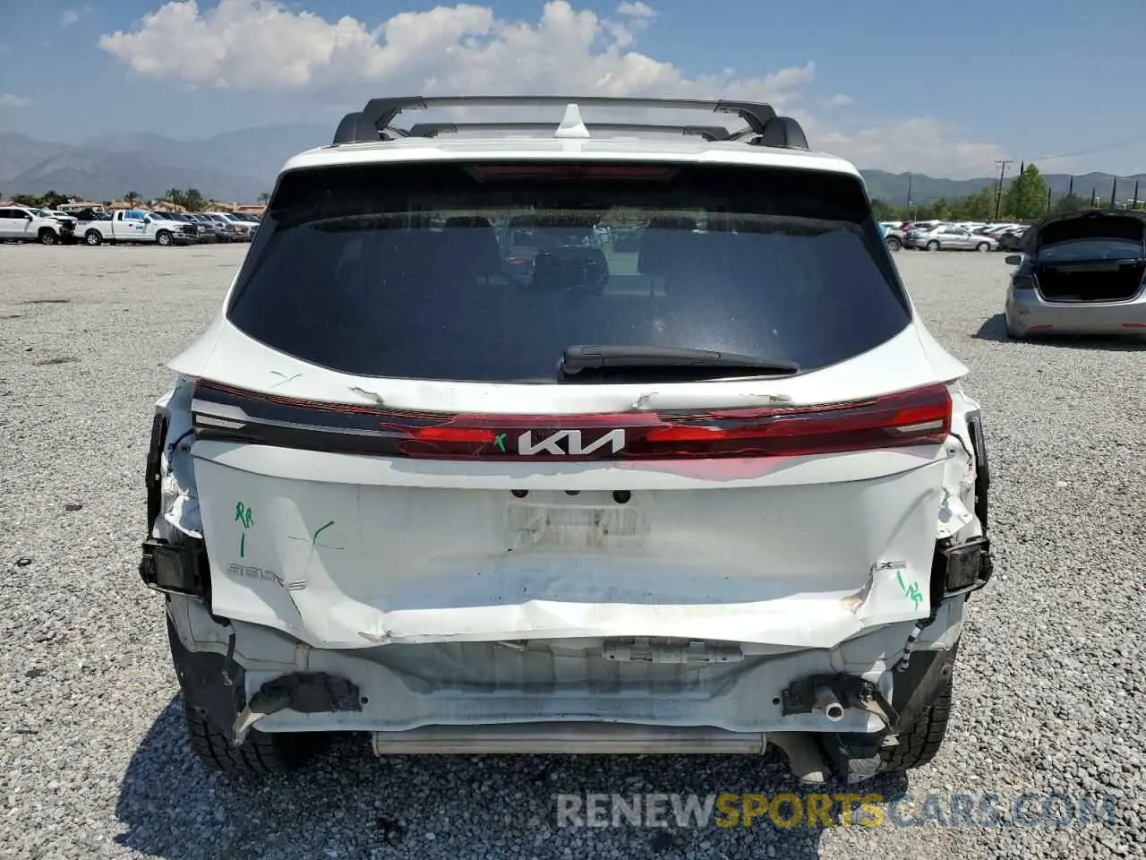 6 Фотография поврежденного автомобиля KNDEUCA70R7588199 KIA SELTOS X L 2024