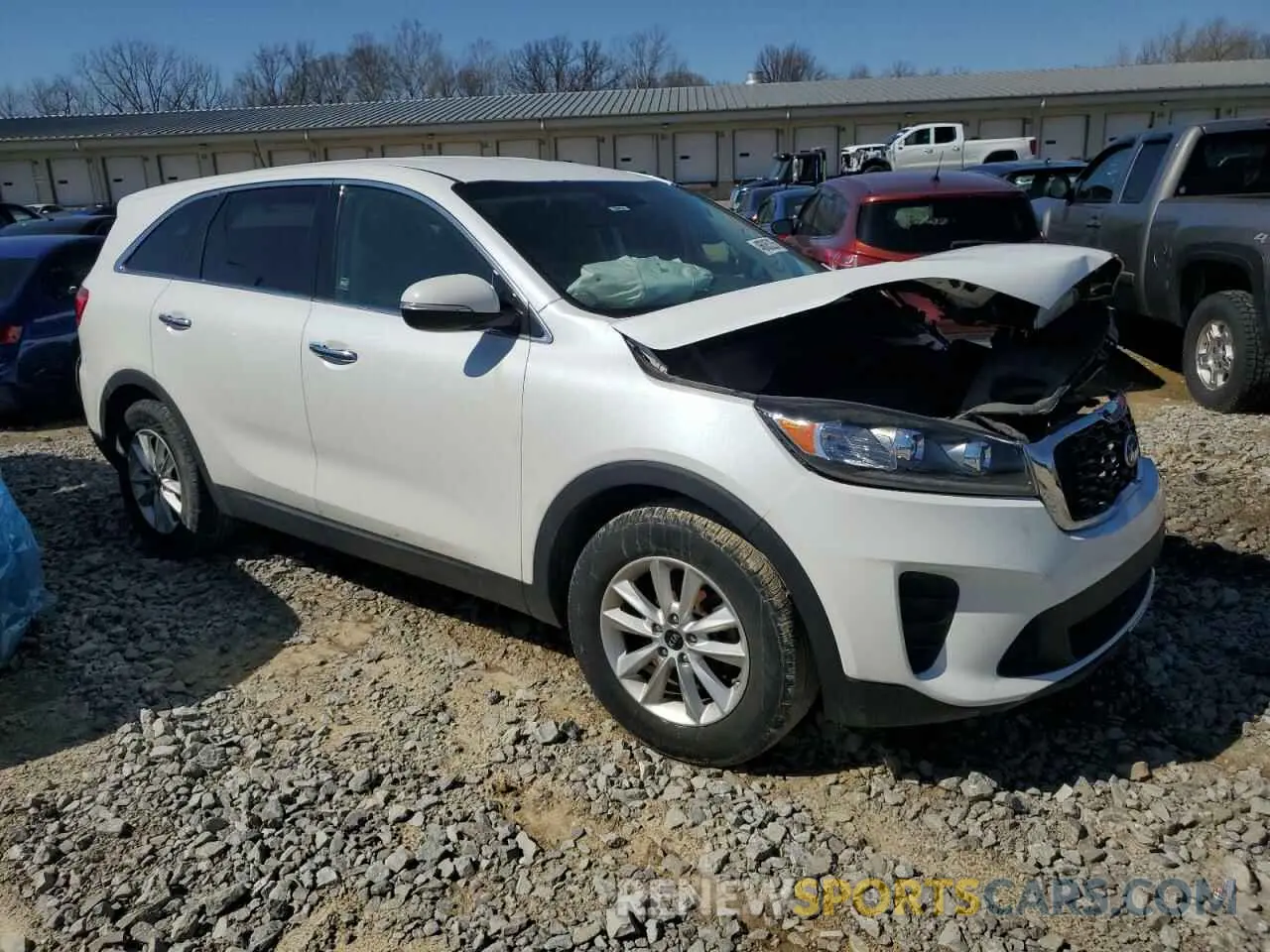4 Фотография поврежденного автомобиля 5XYPG4A30KG561497 KIA SORENTO 2019