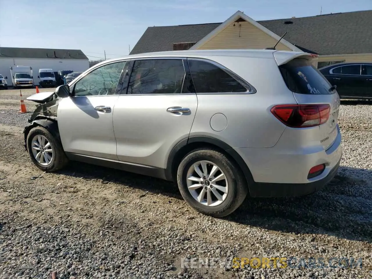 2 Photograph of a damaged car 5XYPG4A31KG465068 KIA SORENTO 2019