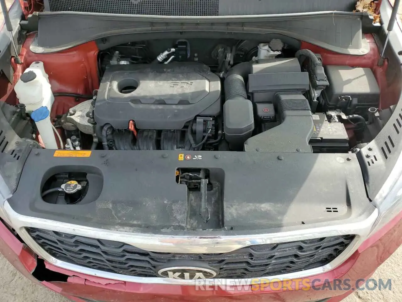 12 Photograph of a damaged car 5XYPG4A31KG498927 KIA SORENTO 2019