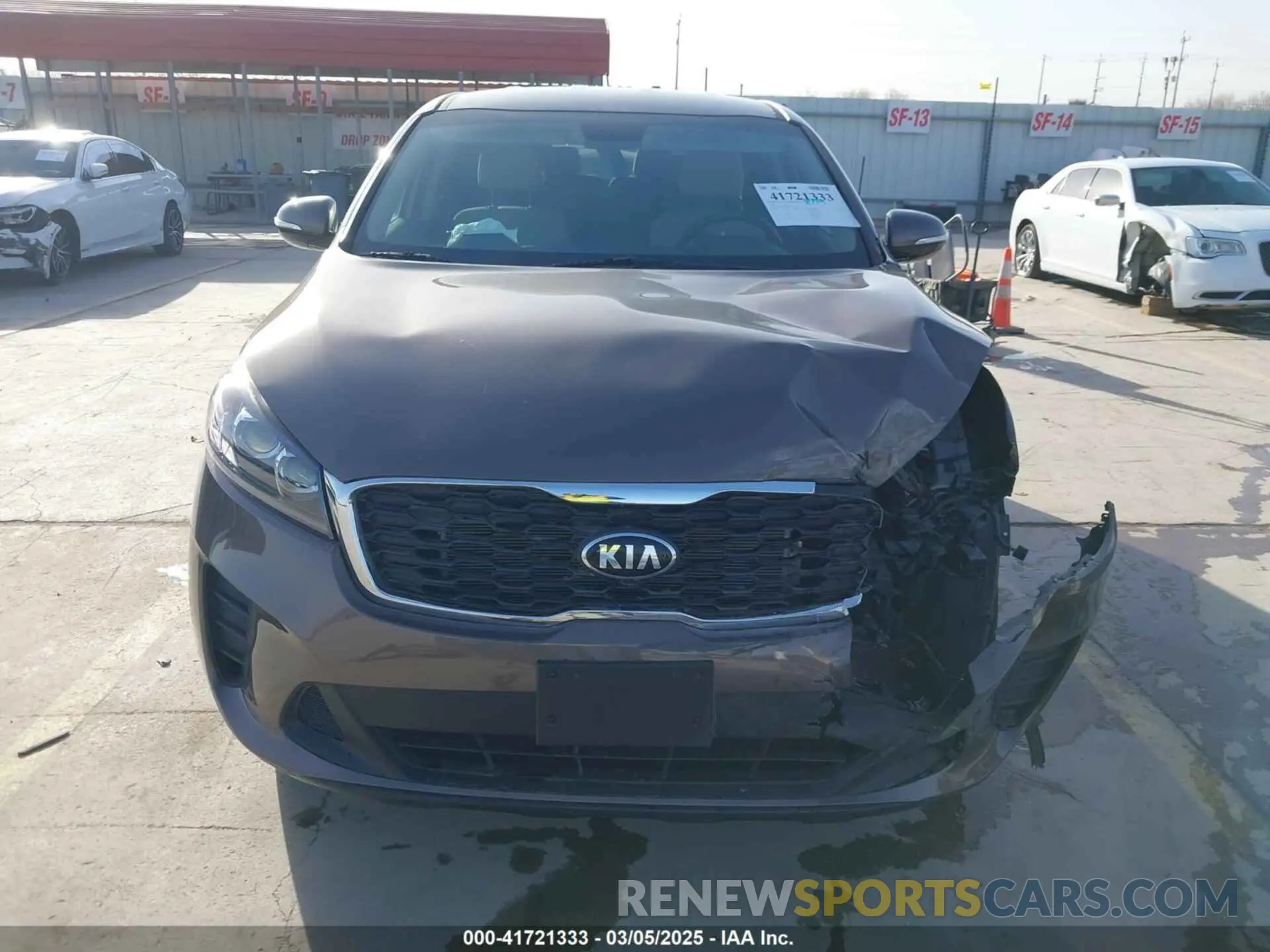 11 Фотография поврежденного автомобиля 5XYPG4A31KG567938 KIA SORENTO 2019
