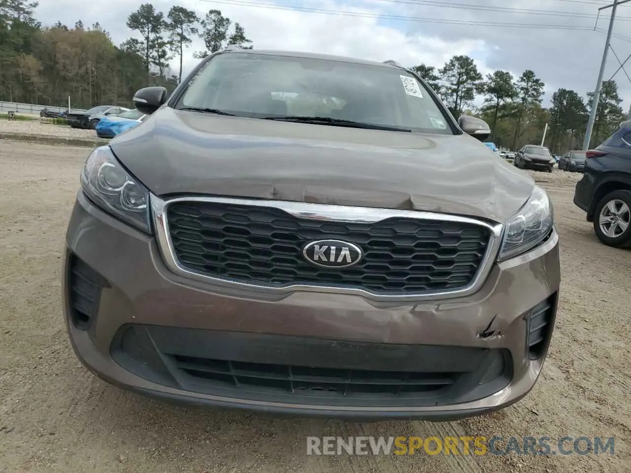 5 Фотография поврежденного автомобиля 5XYPG4A31KG572525 KIA SORENTO 2019