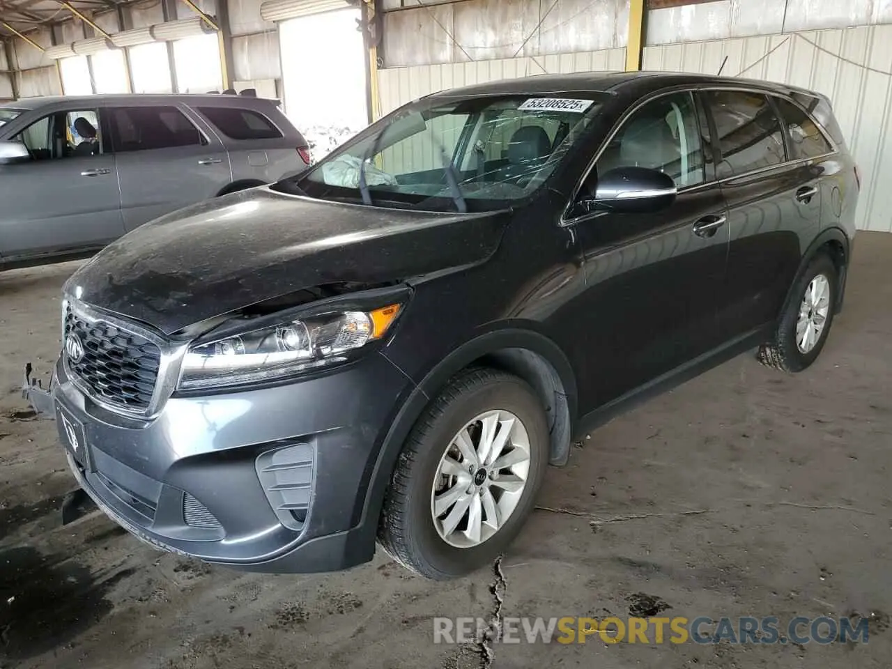 1 Photograph of a damaged car 5XYPG4A33KG541633 KIA SORENTO 2019