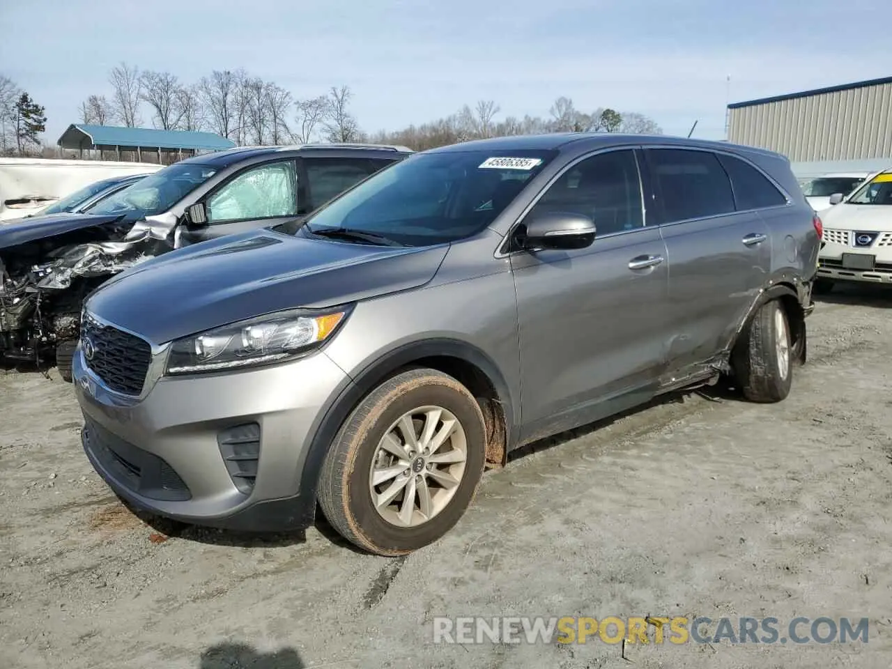 1 Photograph of a damaged car 5XYPG4A33KG550753 KIA SORENTO 2019