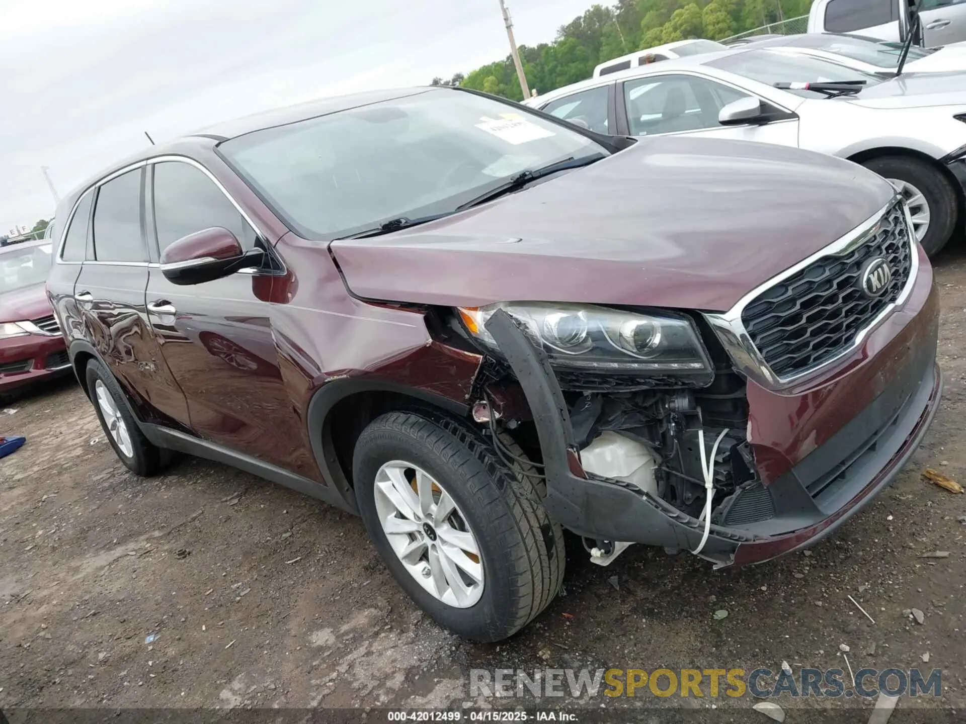 1 Фотография поврежденного автомобиля 5XYPG4A34KG510570 KIA SORENTO 2019