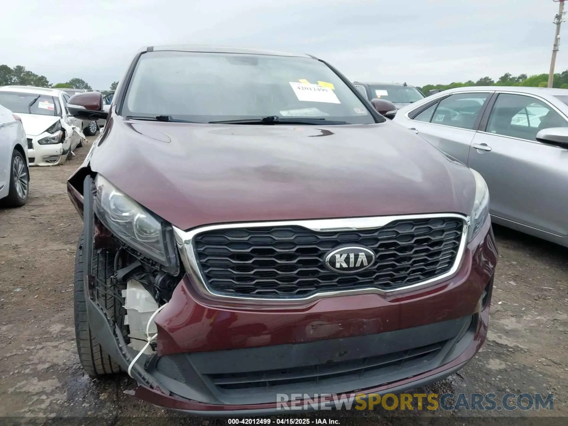 12 Фотография поврежденного автомобиля 5XYPG4A34KG510570 KIA SORENTO 2019