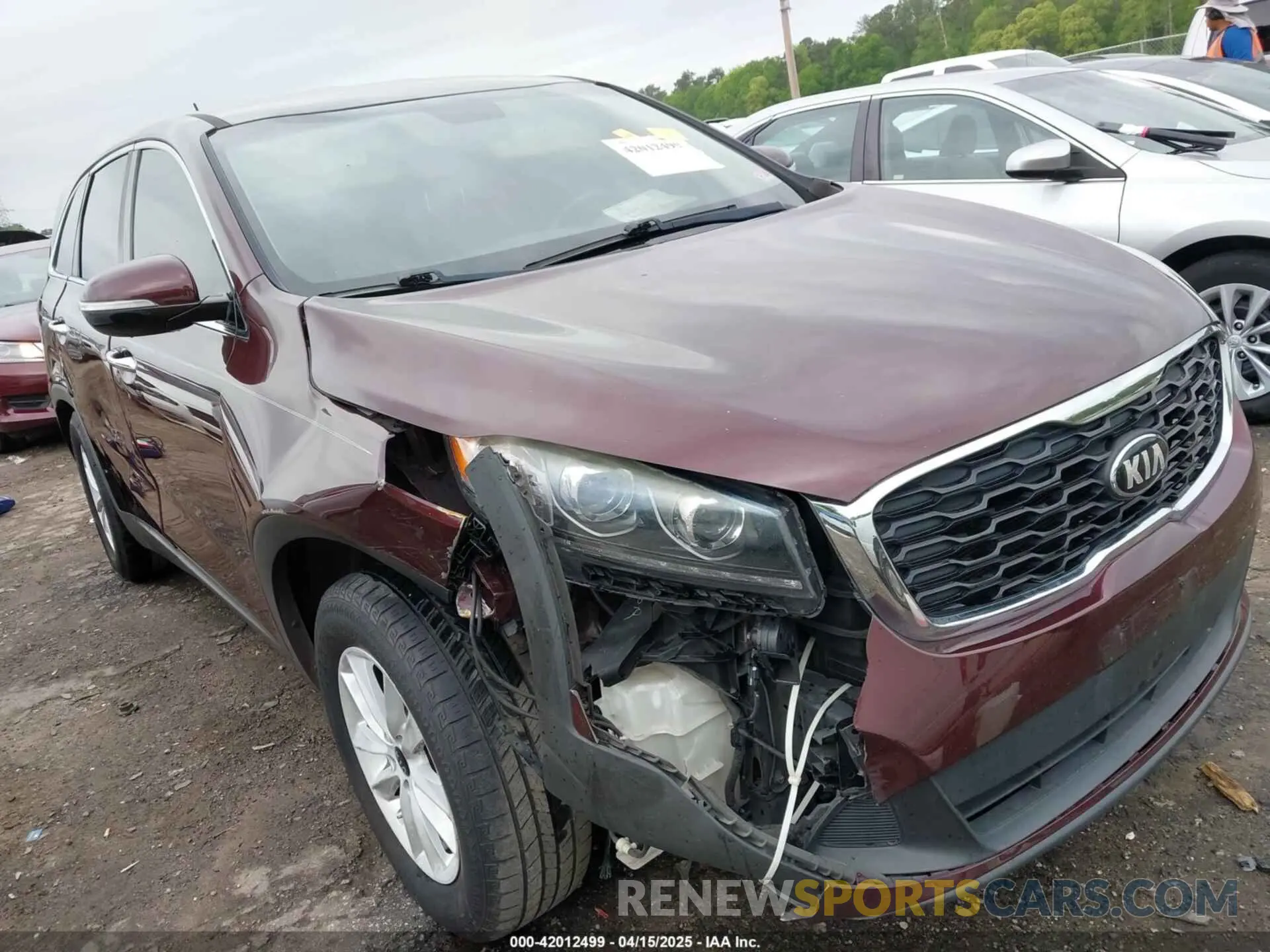6 Фотография поврежденного автомобиля 5XYPG4A34KG510570 KIA SORENTO 2019