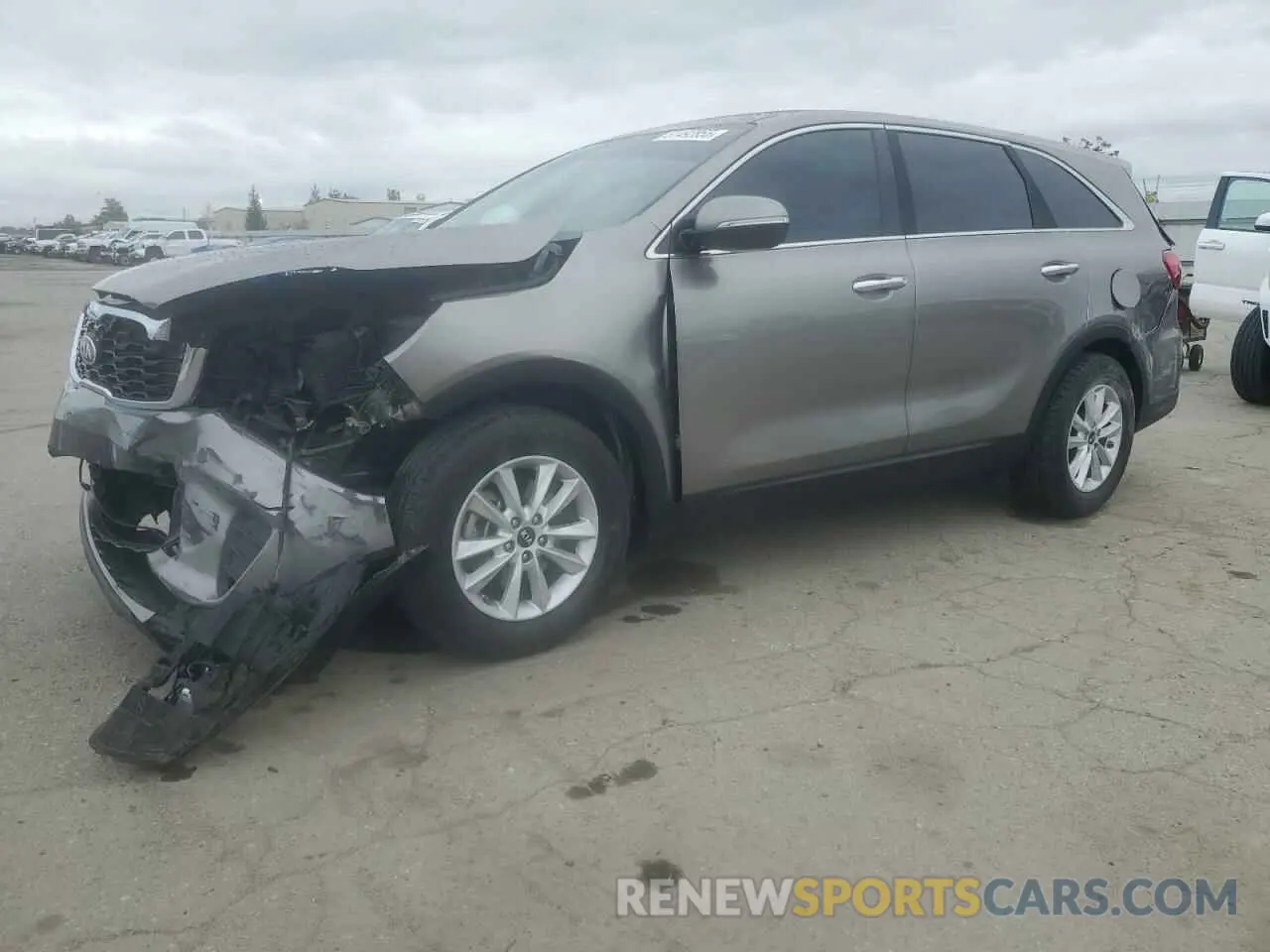 1 Photograph of a damaged car 5XYPG4A34KG536814 KIA SORENTO 2019