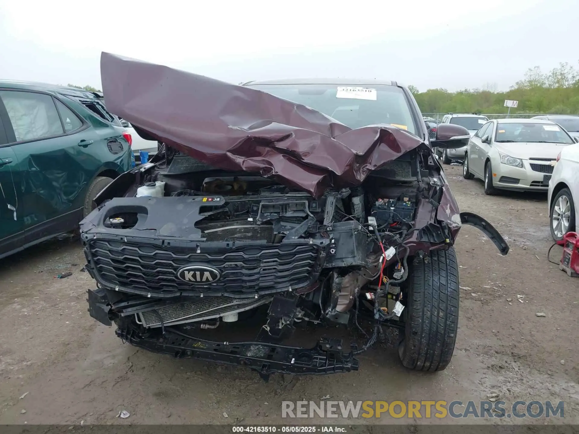 6 Photograph of a damaged car 5XYPG4A35KG576447 KIA SORENTO 2019