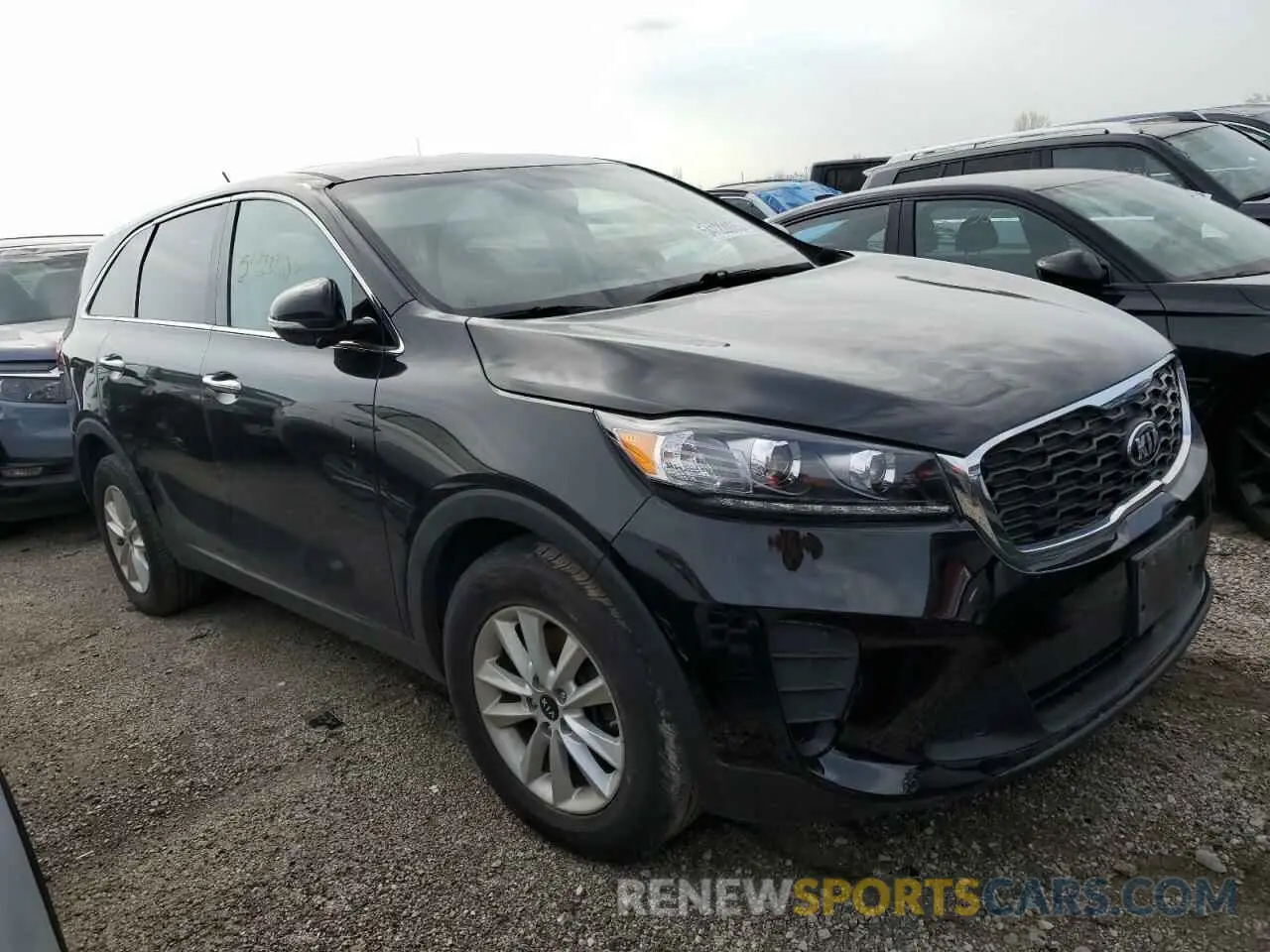 4 Фотография поврежденного автомобиля 5XYPG4A35KG582488 KIA SORENTO 2019