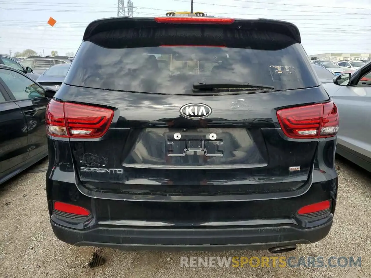 6 Фотография поврежденного автомобиля 5XYPG4A35KG582488 KIA SORENTO 2019