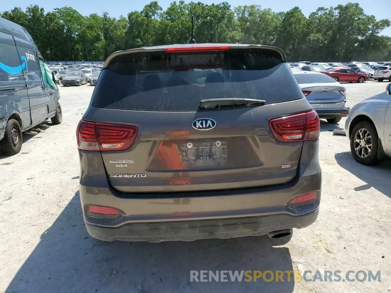 6 Фотография поврежденного автомобиля 5XYPG4A37KG508702 KIA SORENTO 2019