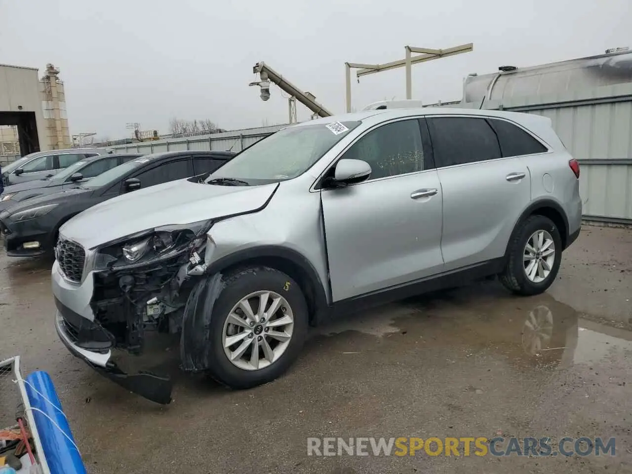 1 Photograph of a damaged car 5XYPG4A39KG518499 KIA SORENTO 2019