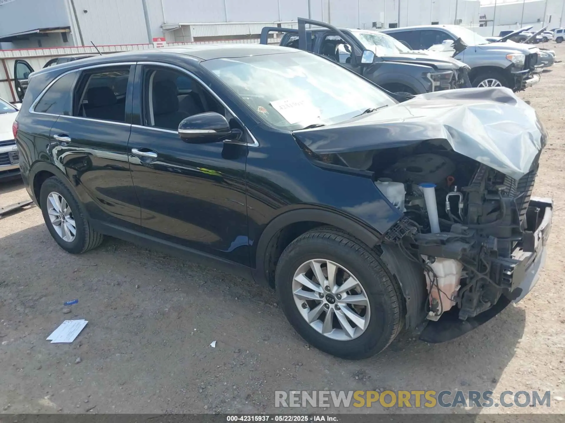 1 Фотография поврежденного автомобиля 5XYPG4A39KG577861 KIA SORENTO 2019