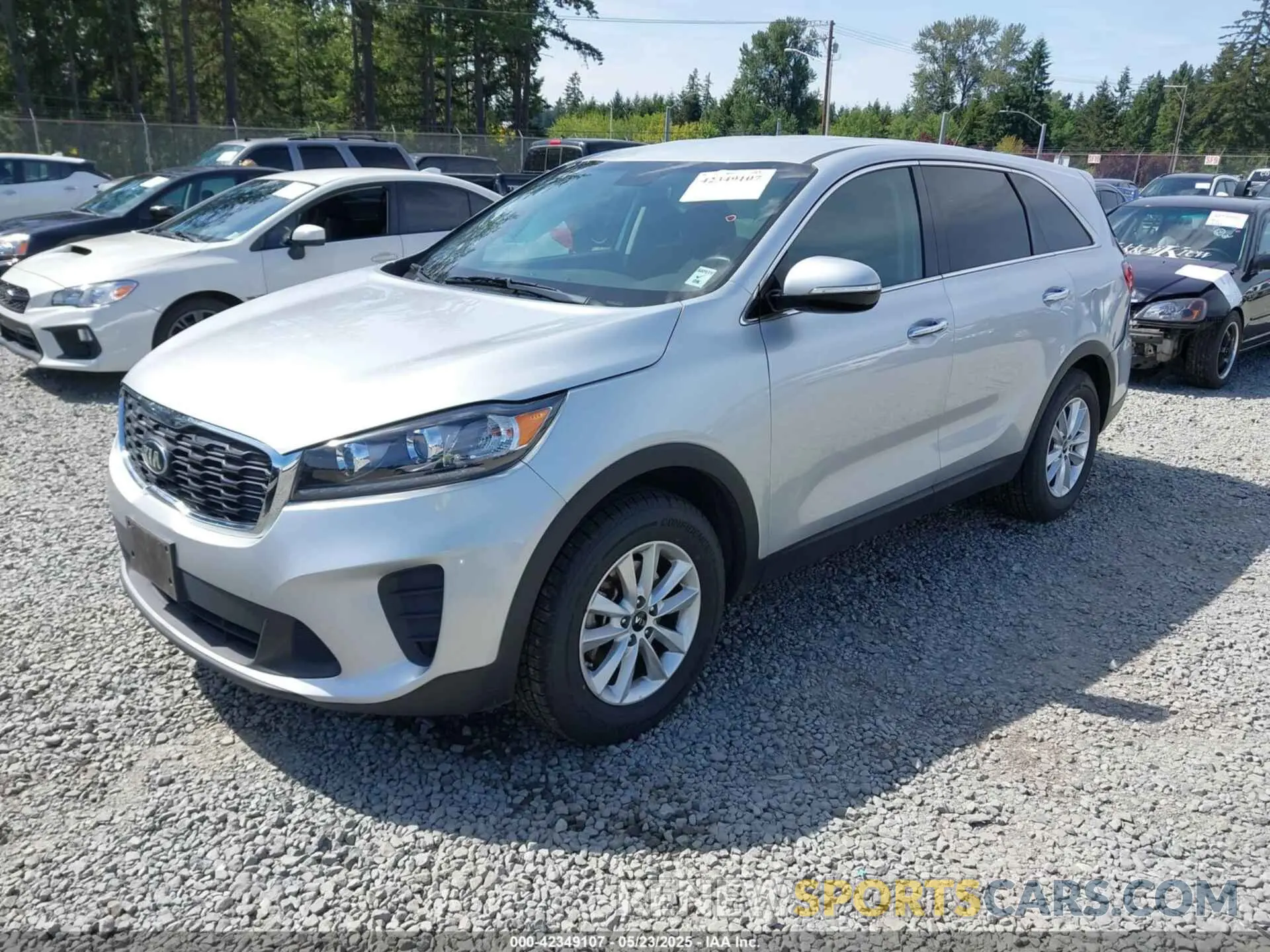 2 Фотография поврежденного автомобиля 5XYPG4A39KG595941 KIA SORENTO 2019