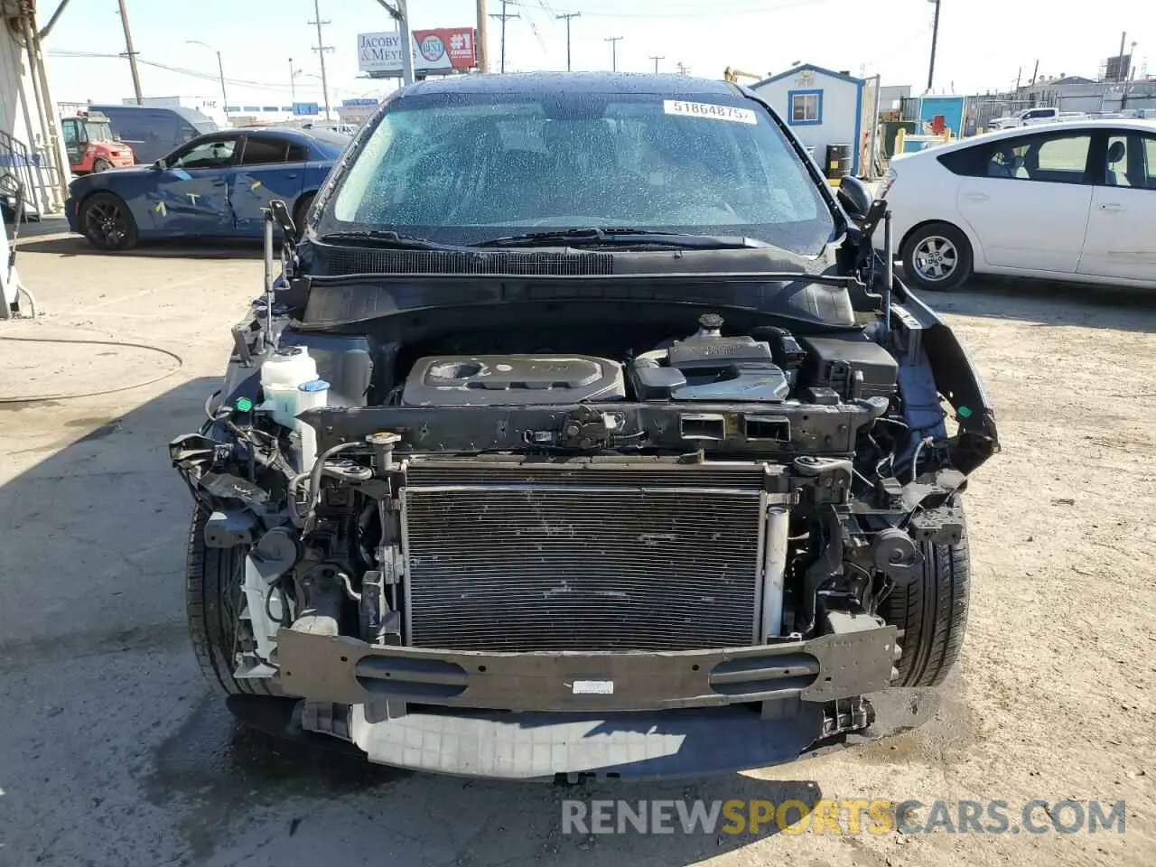 5 Photograph of a damaged car 5XYPG4A3XKG517958 KIA SORENTO 2019