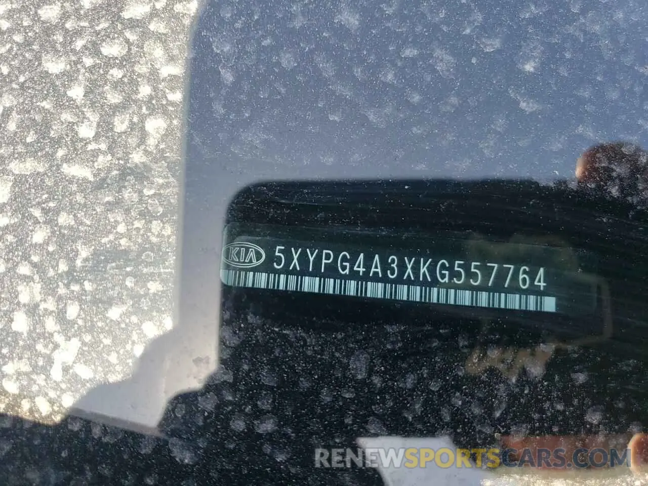 13 Photograph of a damaged car 5XYPG4A3XKG557764 KIA SORENTO 2019