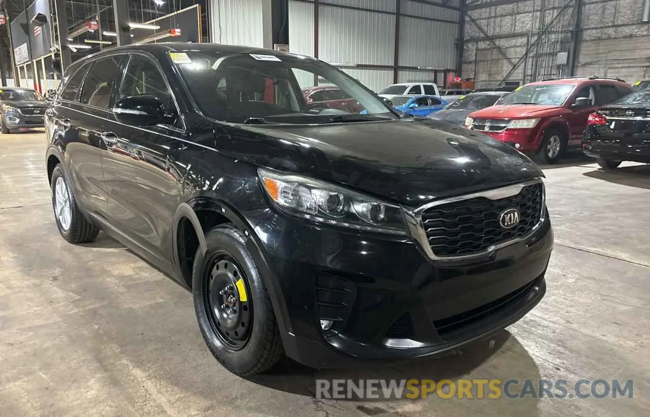 1 Photograph of a damaged car 5XYPG4A3XKG567081 KIA SORENTO 2019