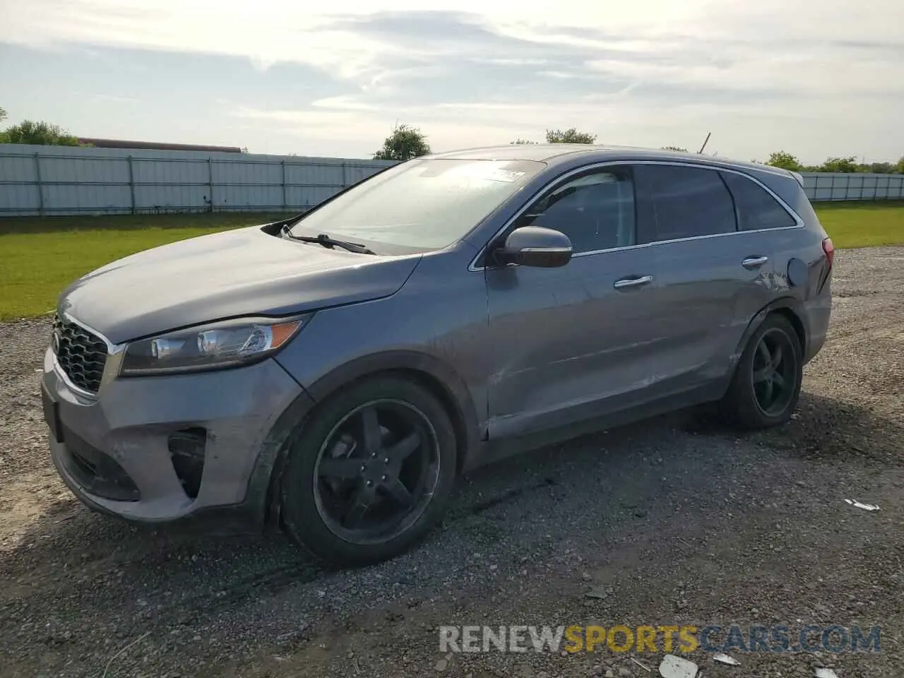 1 Photograph of a damaged car 5XYPG4A3XKG604677 KIA SORENTO 2019