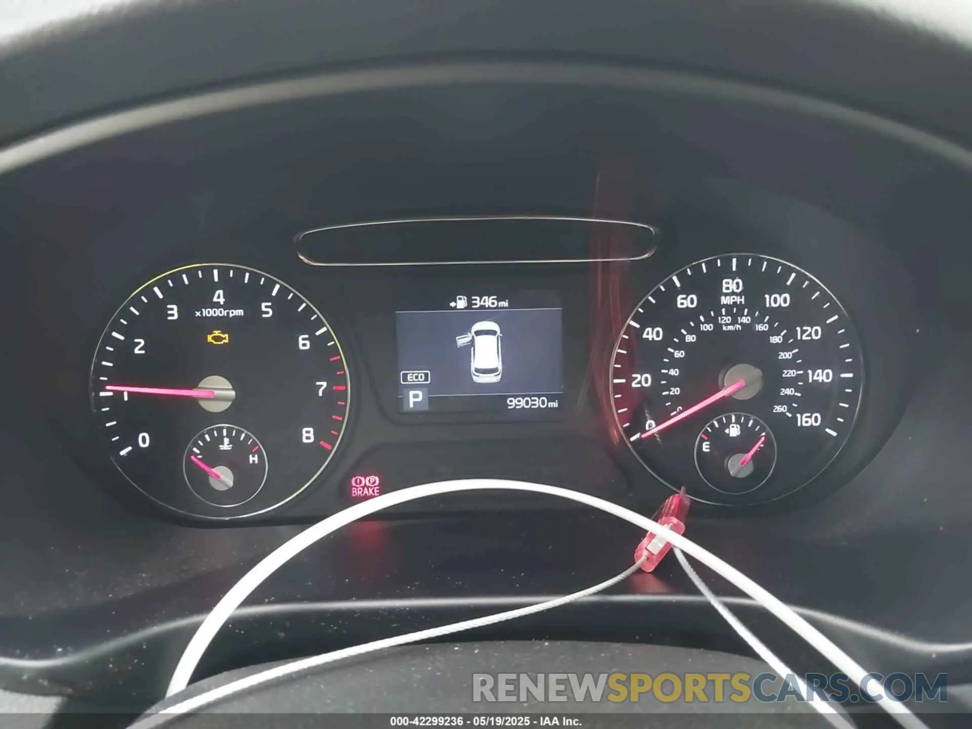 7 Photograph of a damaged car 5XYPG4A50KG573036 KIA SORENTO 2019