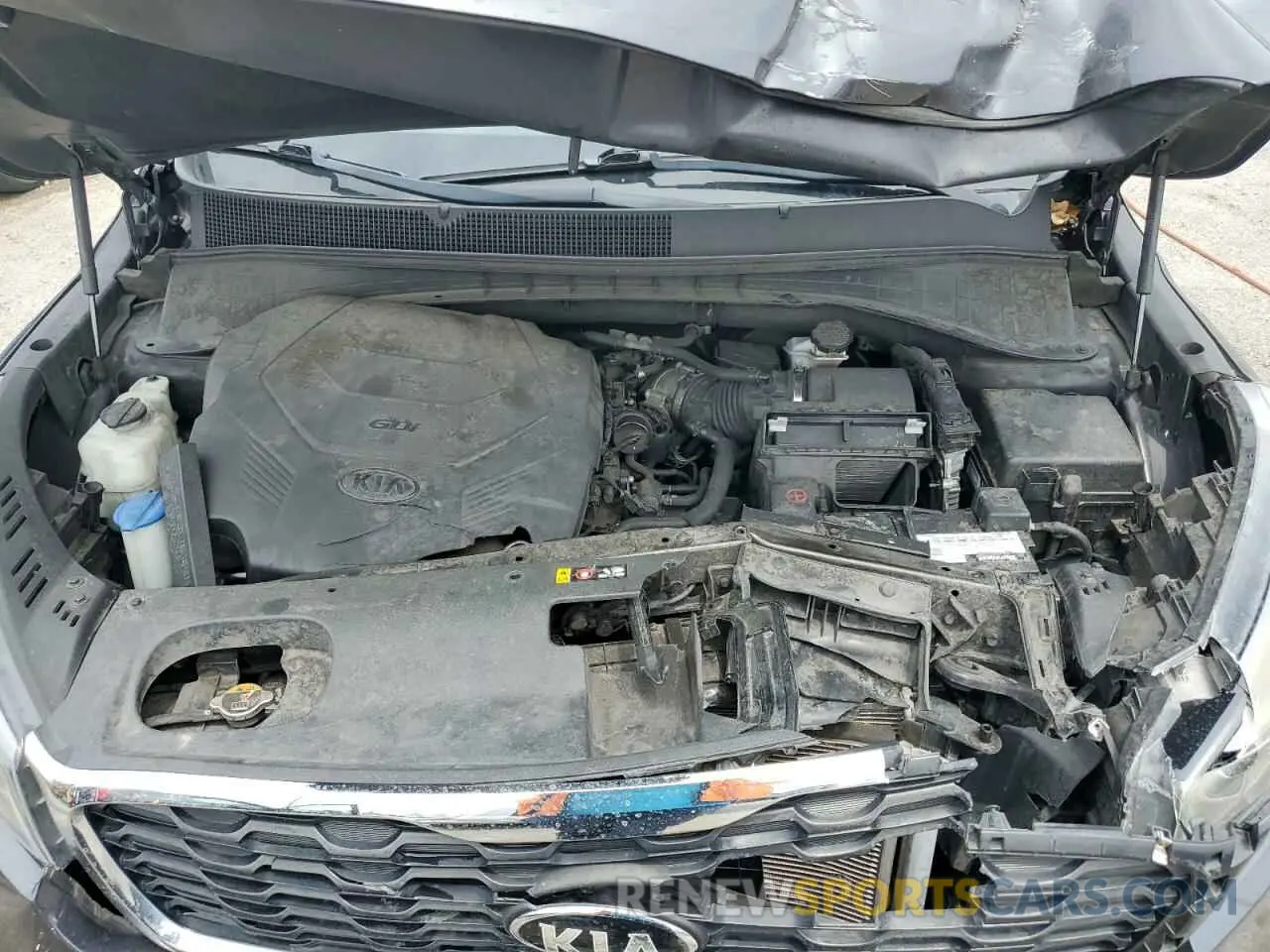 12 Photograph of a damaged car 5XYPG4A51KG485628 KIA SORENTO 2019