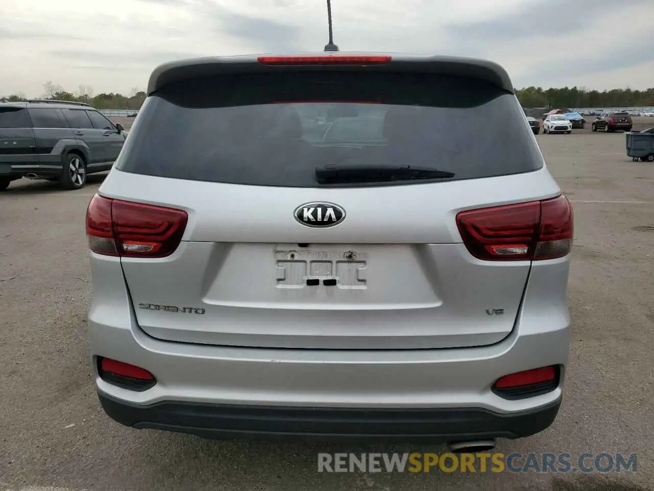 6 Фотография поврежденного автомобиля 5XYPG4A51KG573210 KIA SORENTO 2019