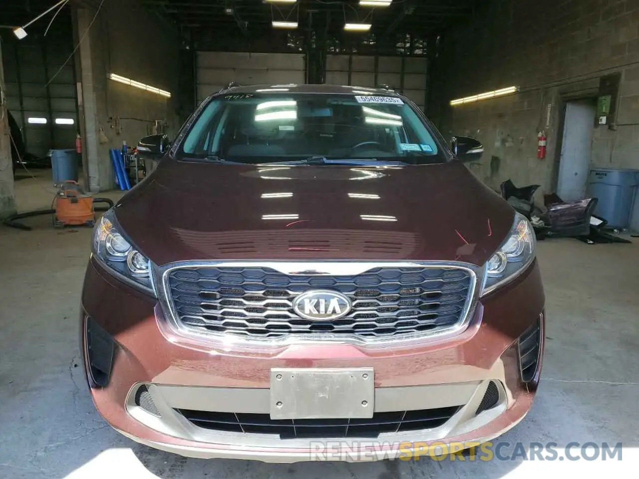 5 Фотография поврежденного автомобиля 5XYPG4A51KG600289 KIA SORENTO 2019
