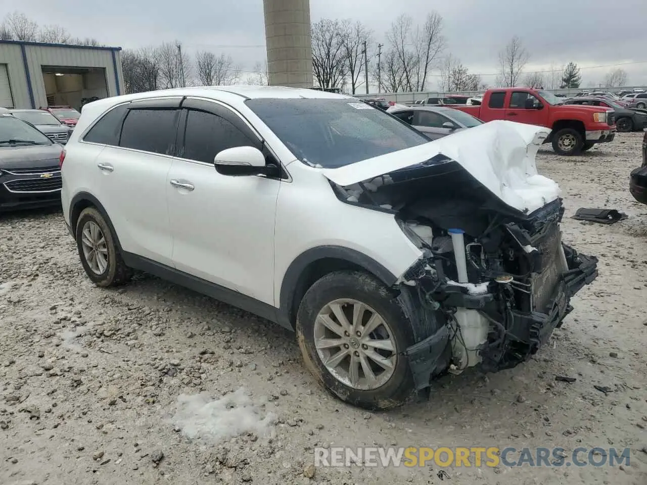 4 Фотография поврежденного автомобиля 5XYPG4A52KG494919 KIA SORENTO 2019