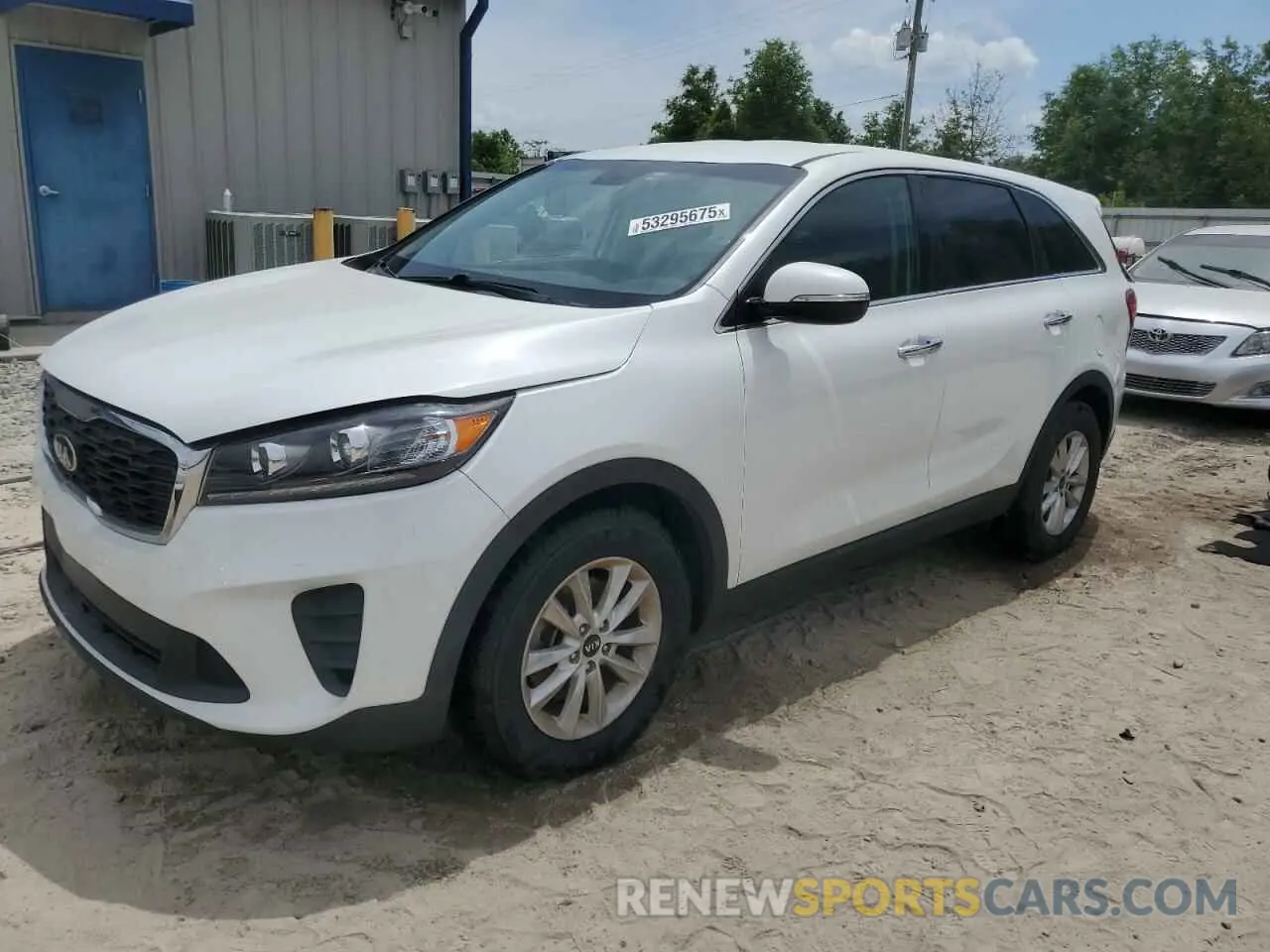 1 Photograph of a damaged car 5XYPG4A55KG491450 KIA SORENTO 2019