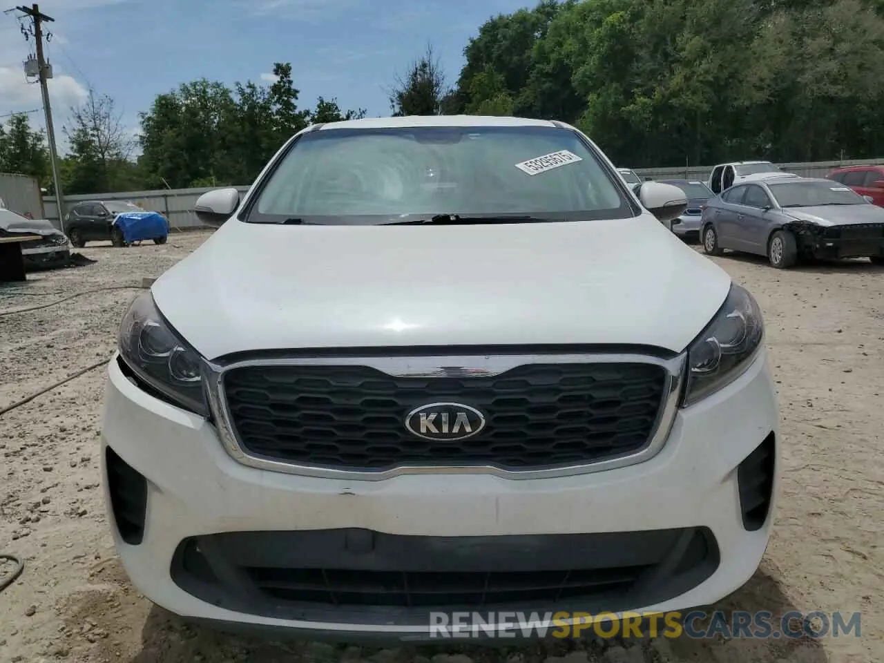 5 Photograph of a damaged car 5XYPG4A55KG491450 KIA SORENTO 2019