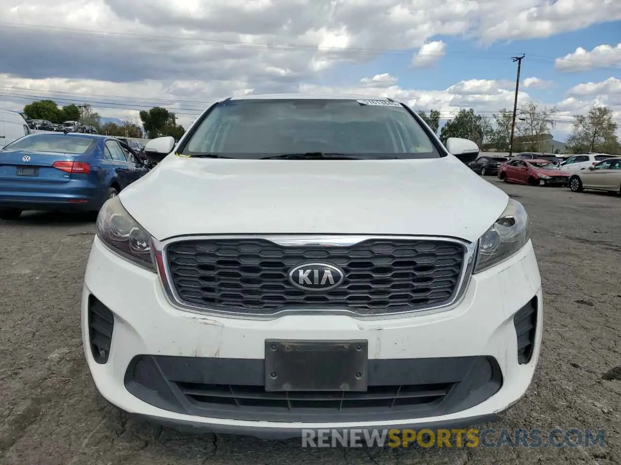 5 Фотография поврежденного автомобиля 5XYPG4A55KG492730 KIA SORENTO 2019