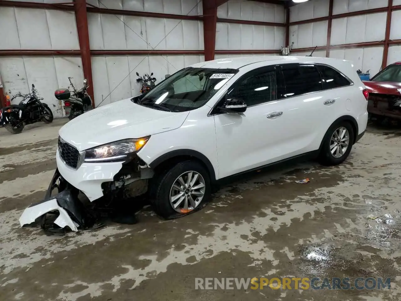 1 Фотография поврежденного автомобиля 5XYPG4A56KG558427 KIA SORENTO 2019