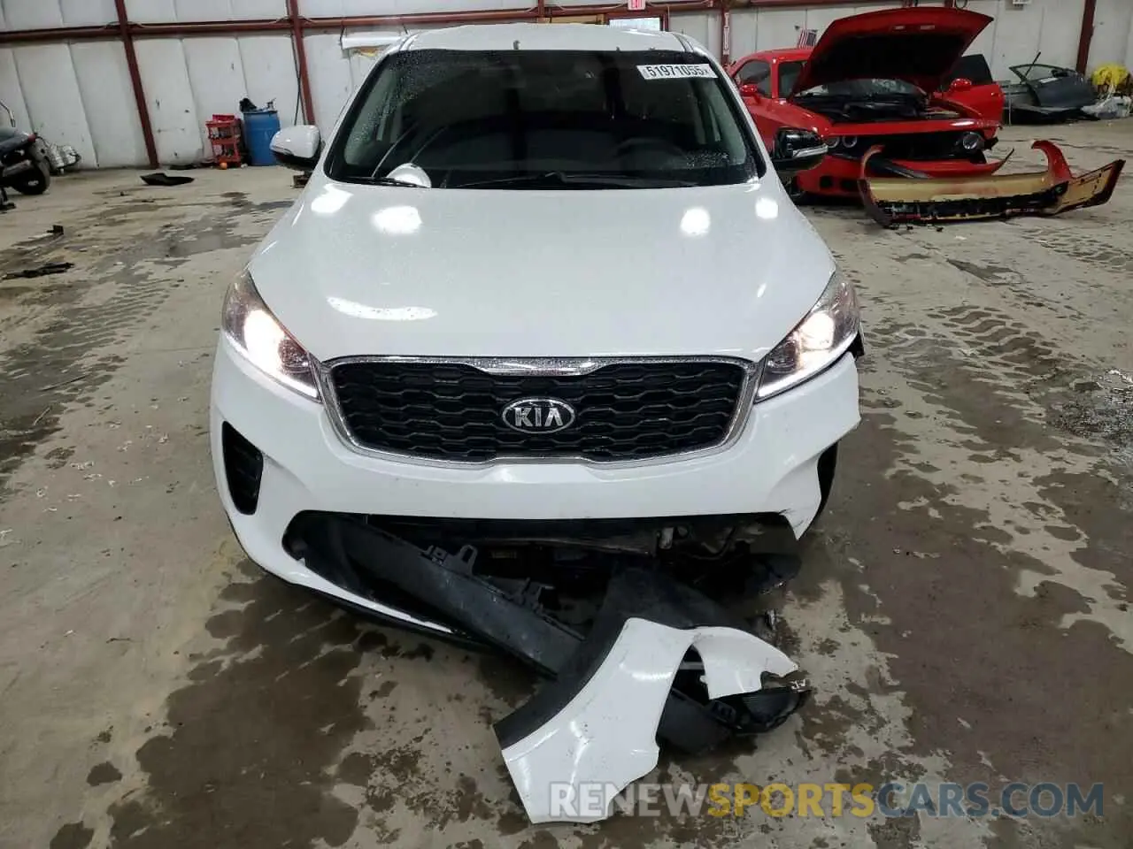 5 Фотография поврежденного автомобиля 5XYPG4A56KG558427 KIA SORENTO 2019