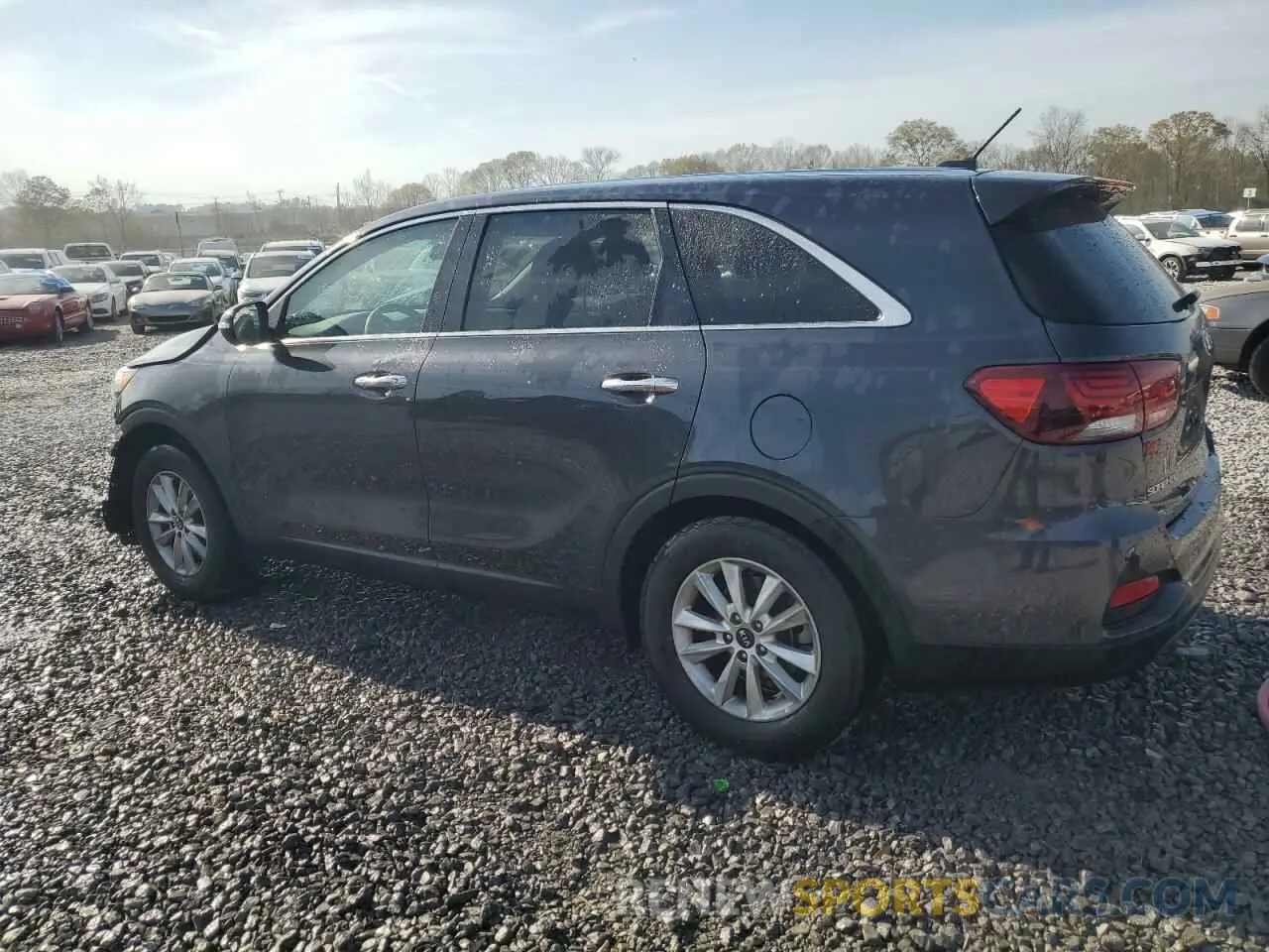 2 Photograph of a damaged car 5XYPG4A57KG482846 KIA SORENTO 2019