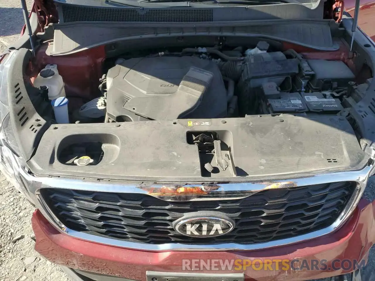 11 Photograph of a damaged car 5XYPG4A57KG572059 KIA SORENTO 2019