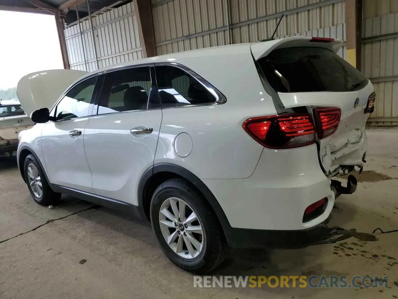 2 Photograph of a damaged car 5XYPG4A59KG442557 KIA SORENTO 2019