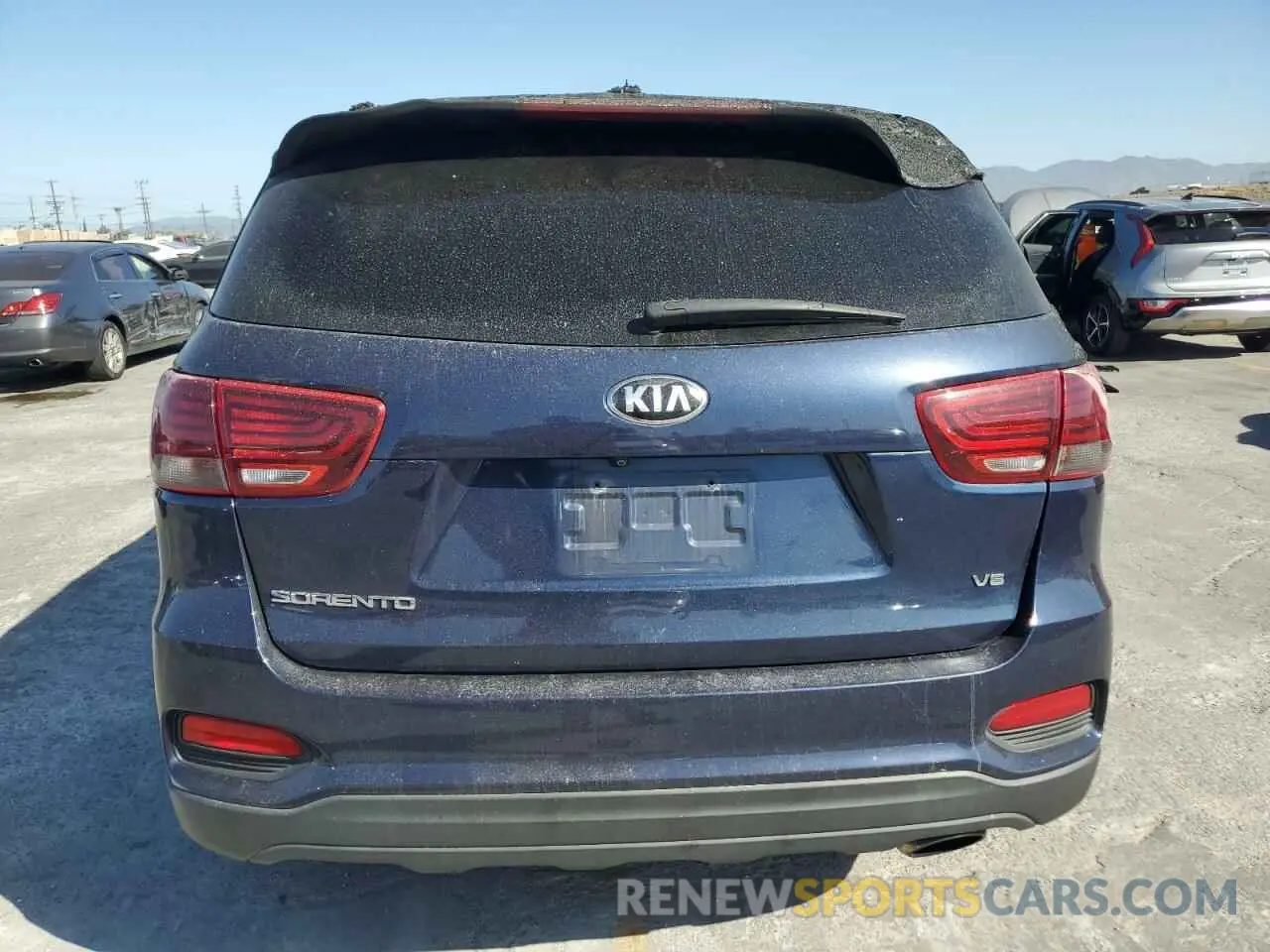 6 Фотография поврежденного автомобиля 5XYPG4A5XKG490455 KIA SORENTO 2019