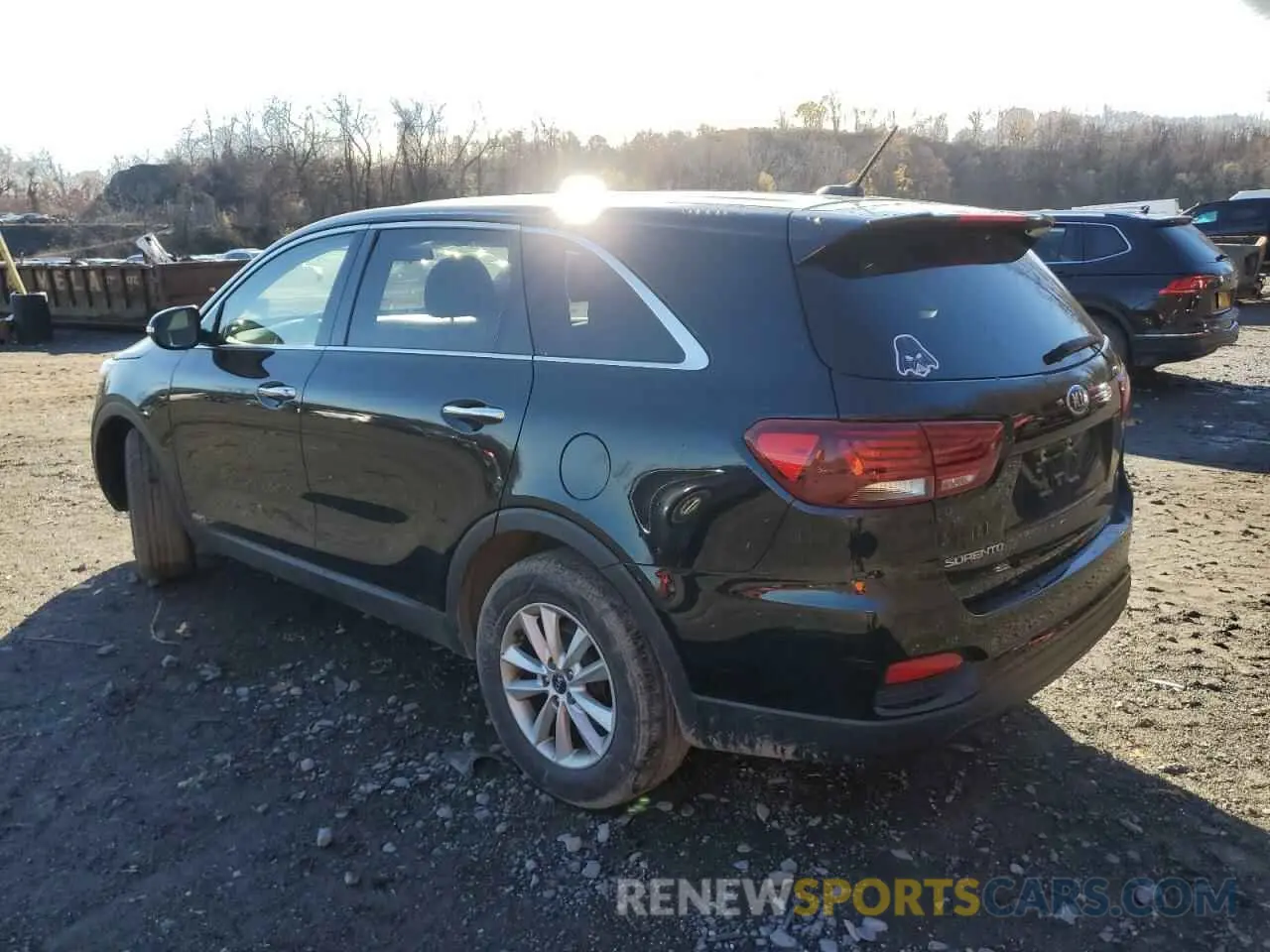 2 Фотография поврежденного автомобиля 5XYPGDA31KG560228 KIA SORENTO 2019