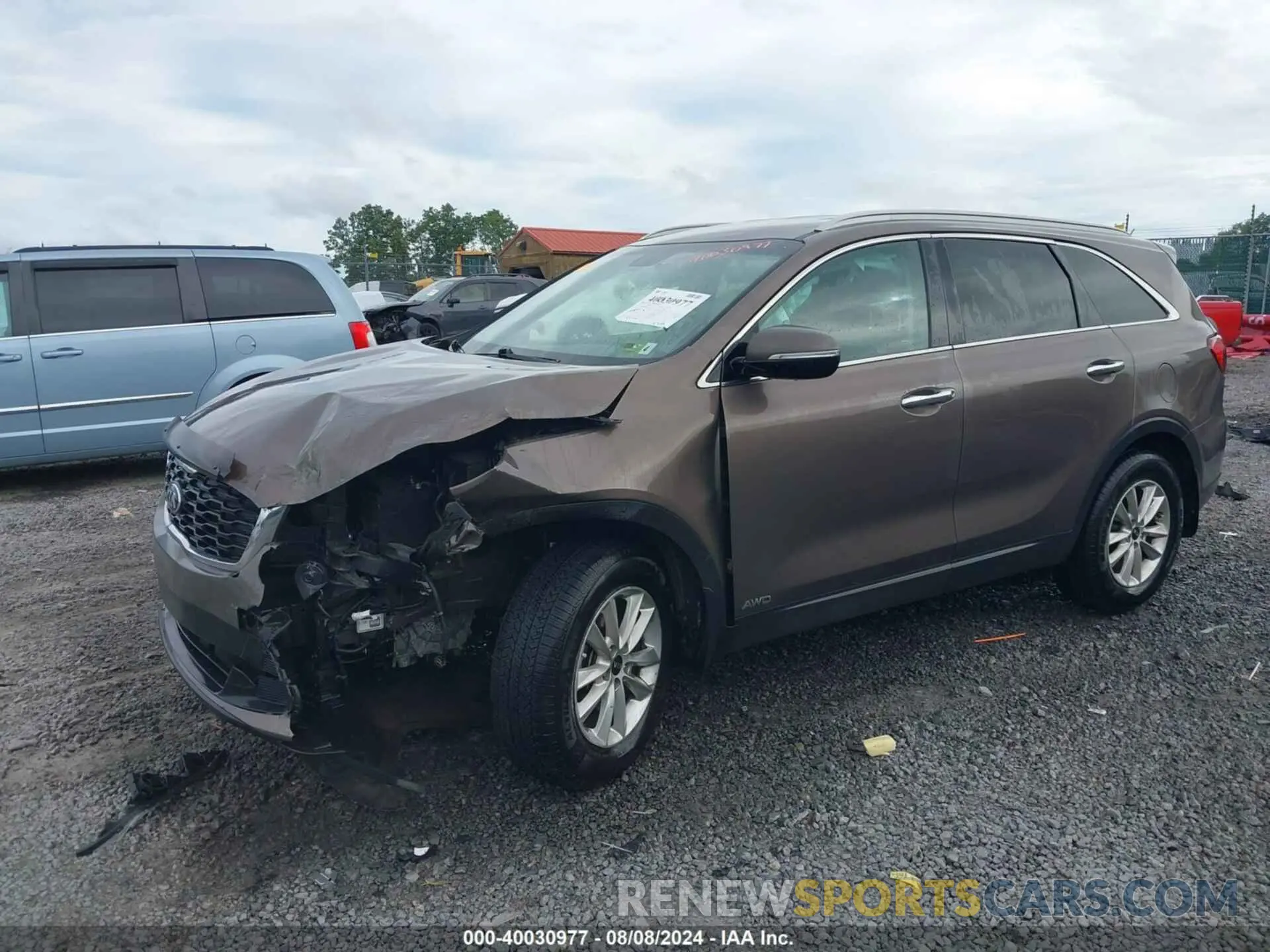 2 Фотография поврежденного автомобиля 5XYPGDA32KG429289 KIA SORENTO 2019