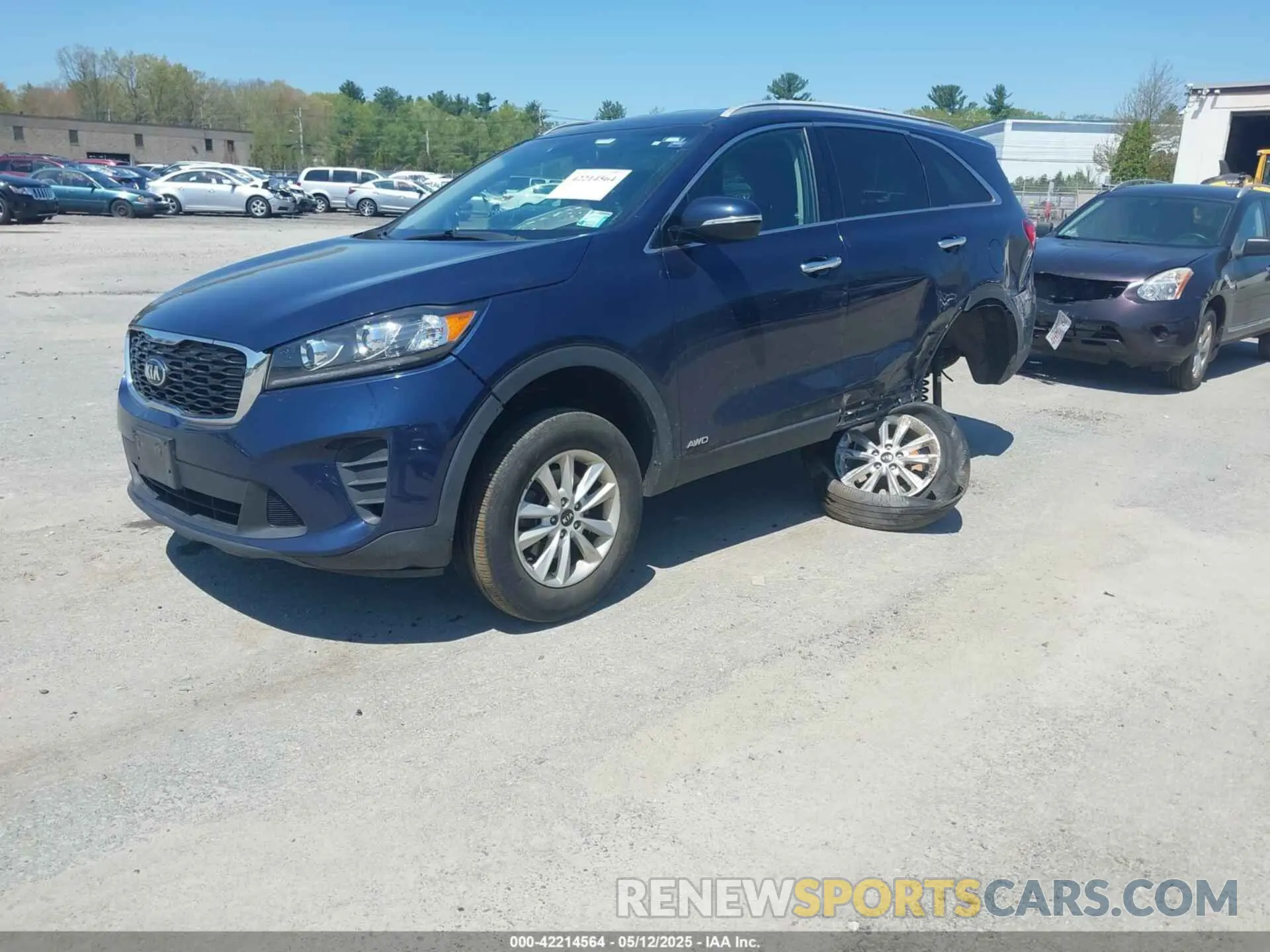 2 Фотография поврежденного автомобиля 5XYPGDA32KG433827 KIA SORENTO 2019