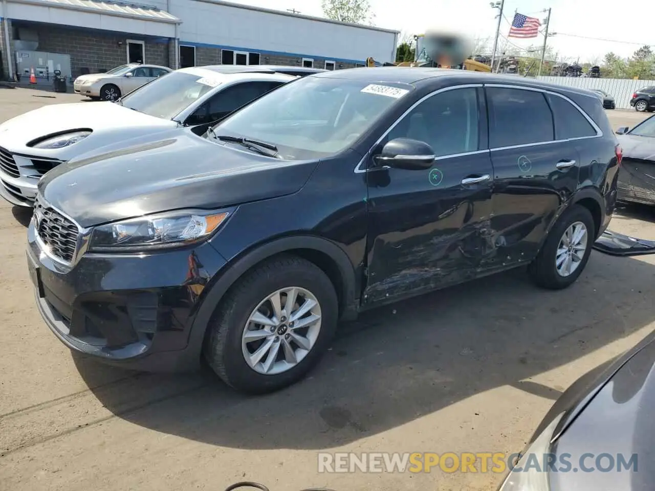 1 Photograph of a damaged car 5XYPGDA33KG538702 KIA SORENTO 2019