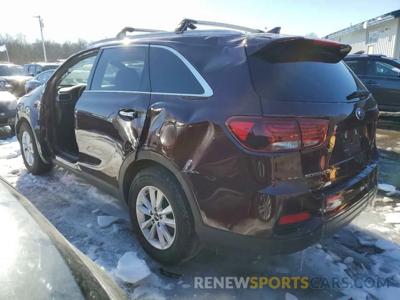 2 Photograph of a damaged car 5XYPGDA33KG596132 KIA SORENTO 2019