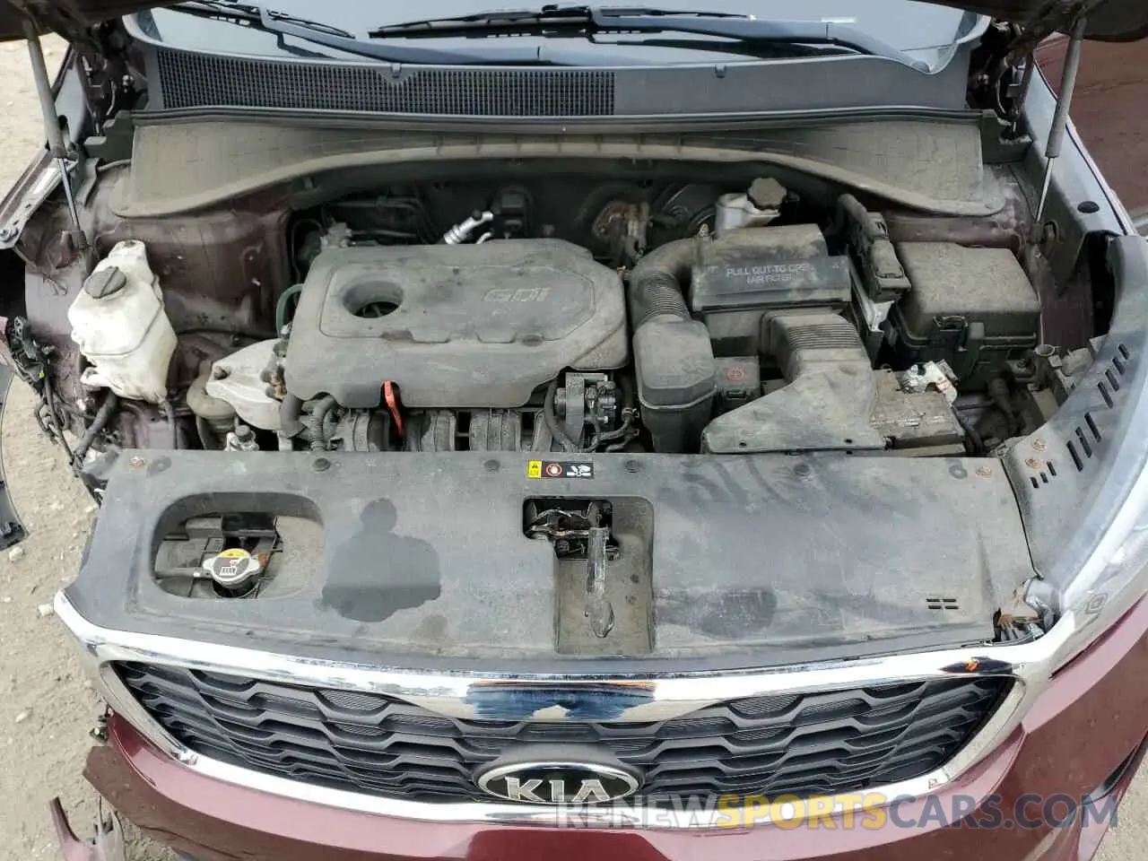 12 Photograph of a damaged car 5XYPGDA34KG473486 KIA SORENTO 2019