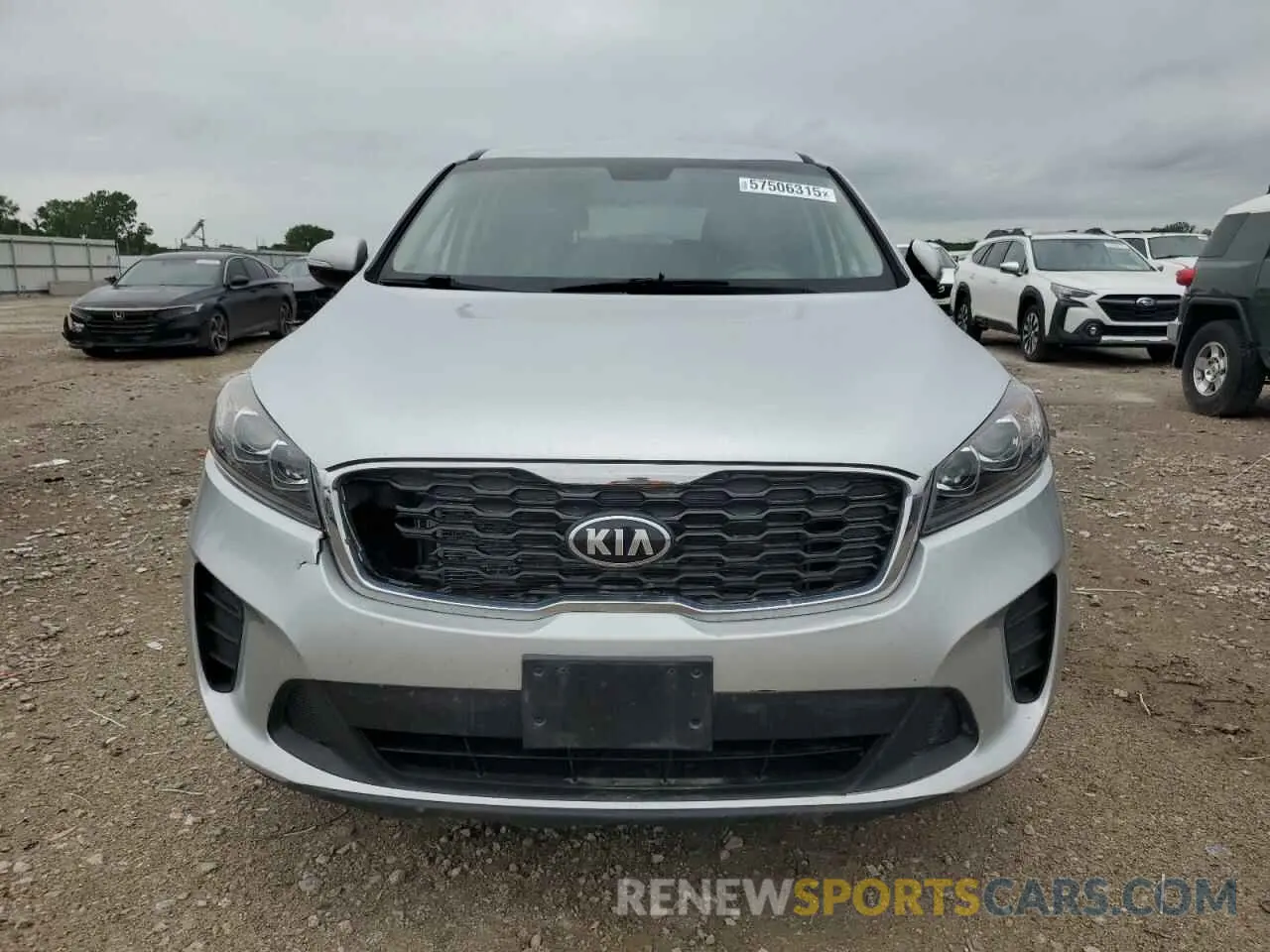 6 Photograph of a damaged car 5XYPGDA35KG527622 KIA SORENTO 2019